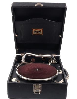 Koffergrammophon Polydor - Historic entertainment technology and vinyls