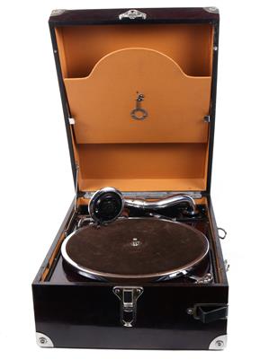 Koffergrammophon Telraphon - Historic entertainment technology and vinyls