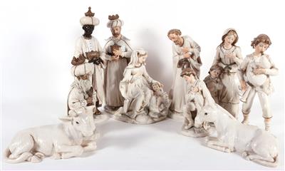 10 Krippenfiguren - Christmas auction - Art and Antiques