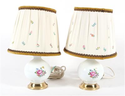 Paar Tischlampen - Antiques and art