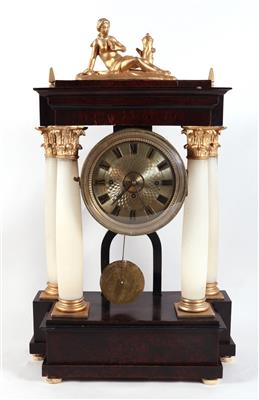 Biedermeier Kommodenuhr - Antiques and art