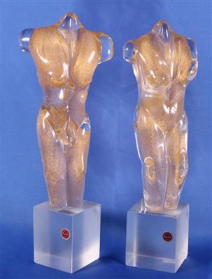 Ein Weiblicher und ein Männlicher Torso - Antiques and art