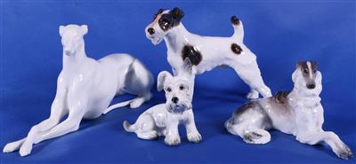 4 Hunde - Antiques and art