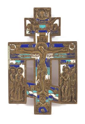 Russisches Ikonenkreuz - Antiques and art
