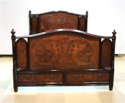 Doppelbett, - Antiques, art and furniture