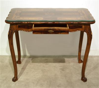Rechteckiger Tisch im Barockstil, - Kunst, Antiquitäten und Möbel