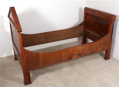 Biedermeier Bett, - Arte e antiquariato