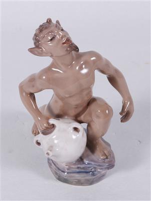 Faun mit Krug - Antiques and art