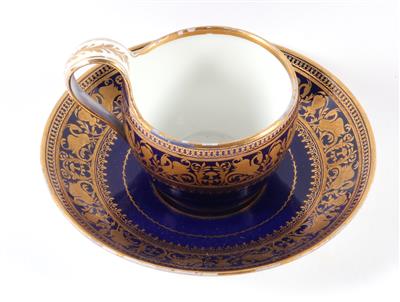 Schale mit Untertasse - Arte e antiquariato