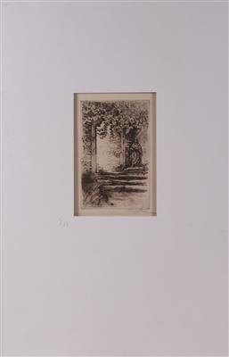 Ansicht aus der Wachau - Druckgrafiken und Zeichnungen