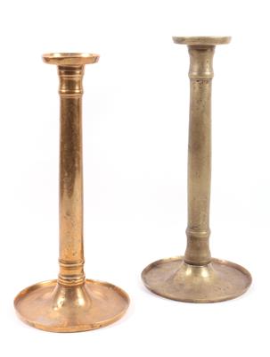 2 Biedermeier Kerzenhalter - Kunst, Antiquitäten und Möbel