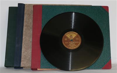 46 Schellacks - Historic entertainment technology and vinyls