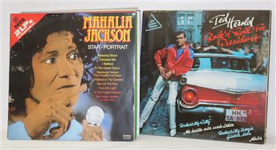 74 LPs - Historic entertainment technology and vinyls