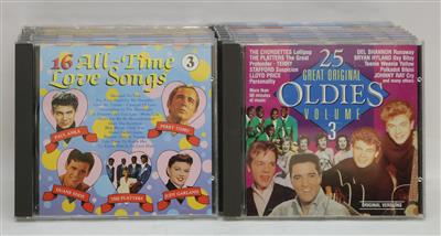 88 CDs + 2 CD-Boxen - Historic entertainment technology and vinyls
