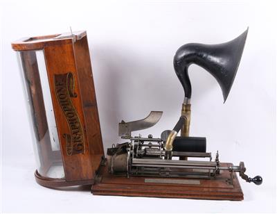 Phonograph Columbia The Graphophone, - Historische Unterhaltungstechnik und Schallplatten