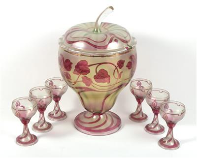 Jugendstil Bowleservice - Arte e antiquariato