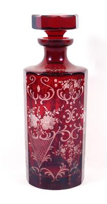 Historismus Flasche mit Stöpsel - Antiques and art