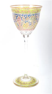 Weinglas, im orientalischem Stil - Arte e antiquariato