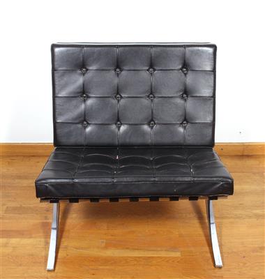 Lounge Sessel Barcelona Chair, - Umění a starožitnosti