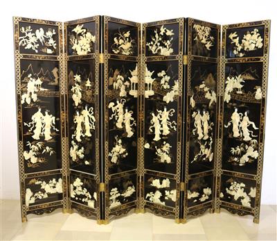 asiatischer Paravent - Antiques and art