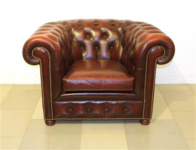 Fauteuil in englischer Stilart, - Arte e antiquariato