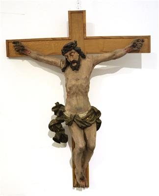 Kruzifix, alpenländisch - Umění a starožitnosti