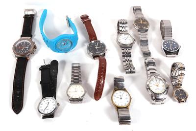 11 Armbanduhren - Kunst, Antiquitäten und Möbel
