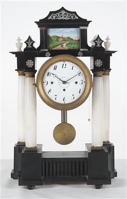 Biedermeier Portaluhr - Arte e antiquariato