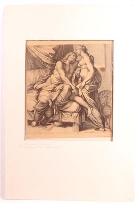 Annibale Caracci - Alte Grafiken und Bilder