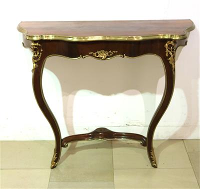 Konsoltisch in franz. Louis XV Stilform - Antiques and art