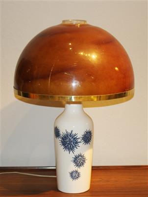 Tischlampe mit Lampenfuß - Arte e antiquariato