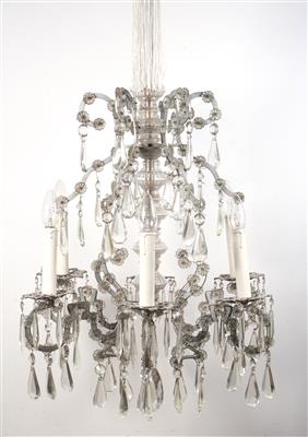 Glasluster in Kronenform - Arte e antiquariato