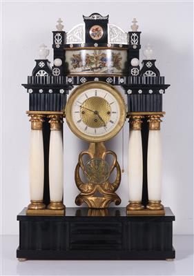 Biedermeier Kommodenuhr - Antiques and art