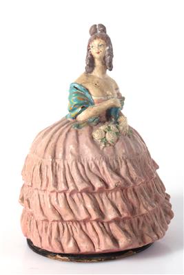 Konfektdose in Form einer Dame im Reifrock - Antiques and art