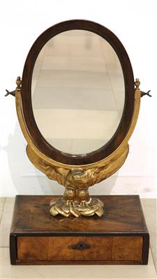 Wiener Biedermeier Toilettspiegelaufsatz - Antiques and art