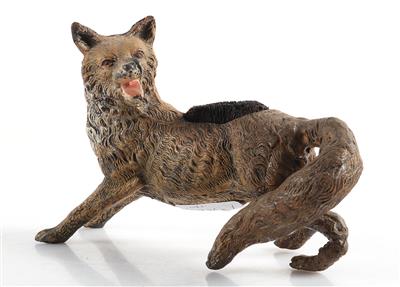 Tintenfederabstreifer in Form eines Fuchses - Antiques