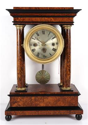 Biedermeier Kommodenuhr - Antiques and art