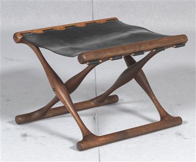 Falthocker Mod. PH 41 Gulhøj, Entwurf Poul Hundevad (geb. 1917) - Furniture