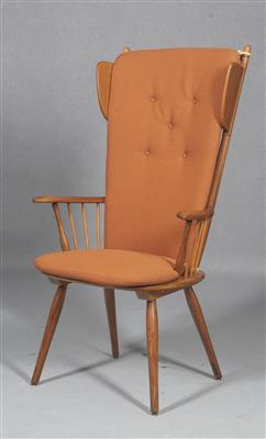 Ohrenbackensessel, Entwurf Albert Haberer (1908-1986) - Sitzmöbel aus 3 Jahrhunderten