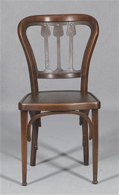 Stuhl Mod. 394/1, um 1900 / 1903, für J. & J. Kohn, Wien - Mobili