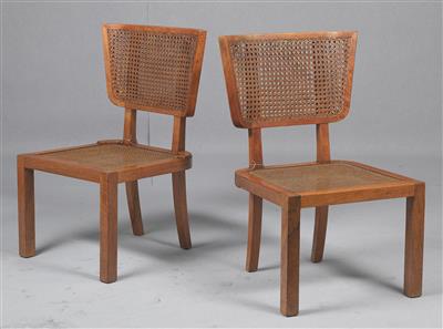 Zwei Stühle, Entwurf Rudolf Fränkel (1901-1975) - Sitzmöbel aus 3 Jahrhunderten