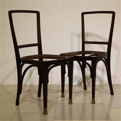 Paar Buchenbugholz Sesselgestelle - Kunst, Antiquitäten, Möbel und Technik