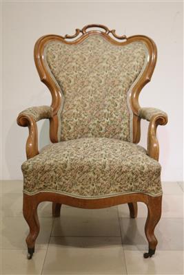 Armsessel bzw. Fauteuille um 1860 - Kunst, Antiquitäten, Möbel und Technik