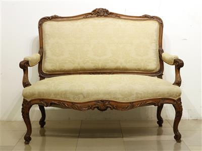 Sitzbank im franz. Louis XV Stil - Antiques and art