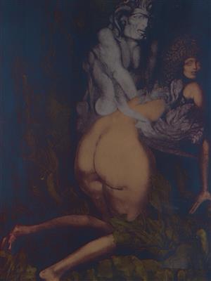 Ernst Fuchs * - Antiques and art