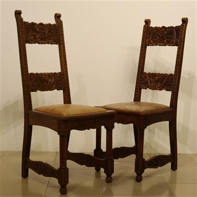 Paar Sessel im Frühbarockstil - Kunst, Antiquitäten, Möbel und Technik