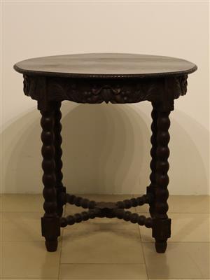 Runder Tisch im Frühbarockstil - Kunst, Antiquitäten, Möbel und Technik