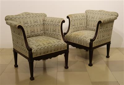 Paar Fauteuilles - Antiques and art