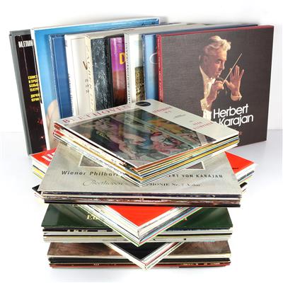 59 LPs und 9 LP-Kassetten - Kunst, Antiquitäten, Möbel und Technik