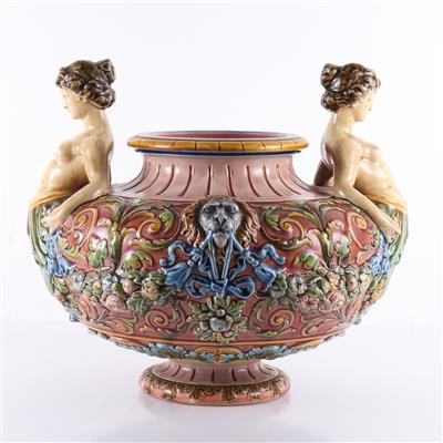 Prunkvolle Historismus Henkelvase - Arte e antiquariato